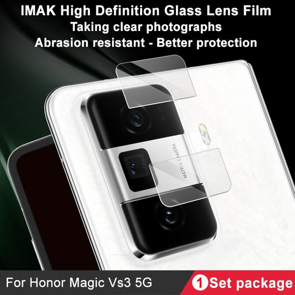 For Honor Magic Vs3 2 PCS/Set IMAK HD Glass Rear Camera Lens Film