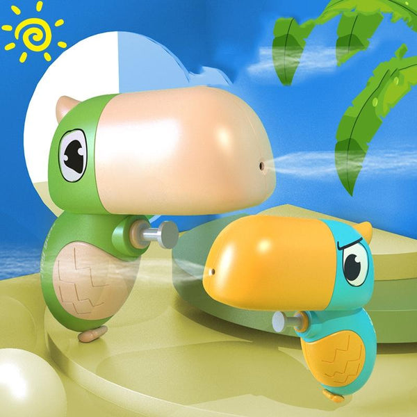 Children Toucan Cartoon Water Spray Toy(Beige)