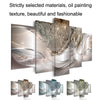 Sofa Background Wall Decorative Painting Hanging Paintings Frameless, Size: 40x100cm(Yellow)