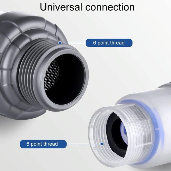 Household Washing Machine Electrical Water Heater Water Purification Filter With 6 Cartridges, Style: Pre-Filter
