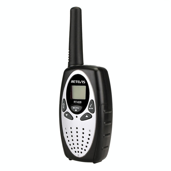 1 Pair RETEVIS RT628 0.5W US Frequency 462.550-467.7125MHz 22CHS Handheld Children Walkie Talkie(White)