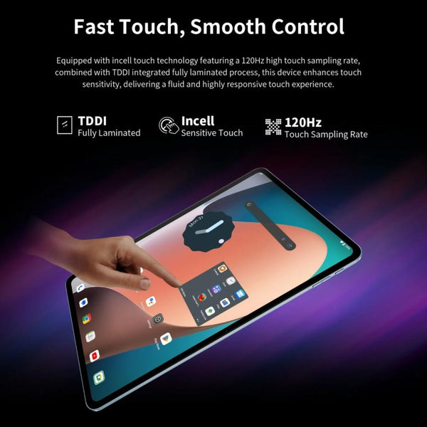 Teclast T60 Plus 4G LTE Tablet PC, 6GB+128GB, 12 inch Android 14 MediaTek Helio G88 Octa Core, Support Dual SIM