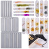 Full-page Bookmark Pendant Silicone Mold DIY Epoxy Resin Mold, Spec: Rectangular Small