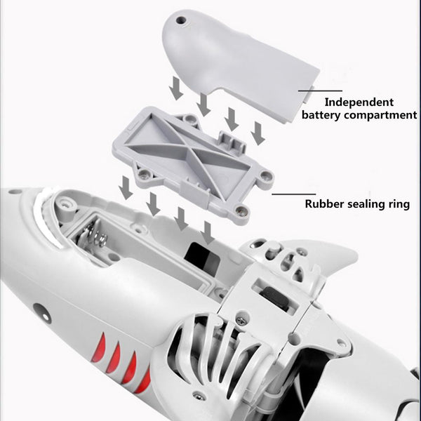 MoFun K23 2.4G 5-channel Remote Control Waterproof Simulation Shark