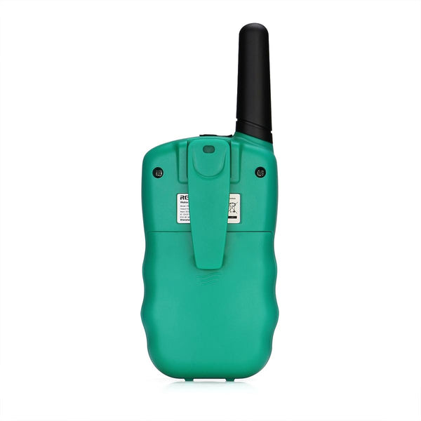 1 Pair RETEVIS RT388 0.5W EU Frequency 446MHz 8CHS Handheld Children Walkie Talkie(Green)