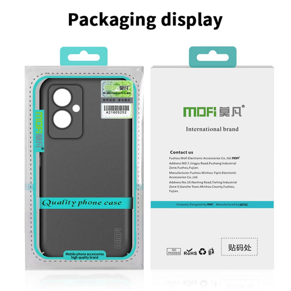 For OPPO Find X8 MOFI Fandun Series Frosted PC Ultra-thin All-inclusive Phone Case(Gray)