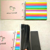 Wooden Cover Baby Growth Commemorative Album Creative Manual Paste Album Book(Pink Growing Tree)
