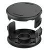 2PCS GK04 Cordless Weeder Lawn Mower Spool Cover For Greenworks(Green)
