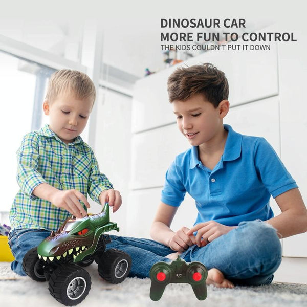 JJR/C Q148 2.4G Remote Control Dinosaur Climbing Car(Brown)