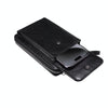 Elephant Pattern Multifunctional Cross Bag Phone Case(Black)