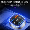 QC3.0 Fast Charge Car Bluetooth MP3 Player Car FM Transmitter(Black)
