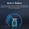 LX1 Motorcycle Half Helmet Waterproof Wireless 5.3 Bluetooth Headset, Version: English(Standard Blue)