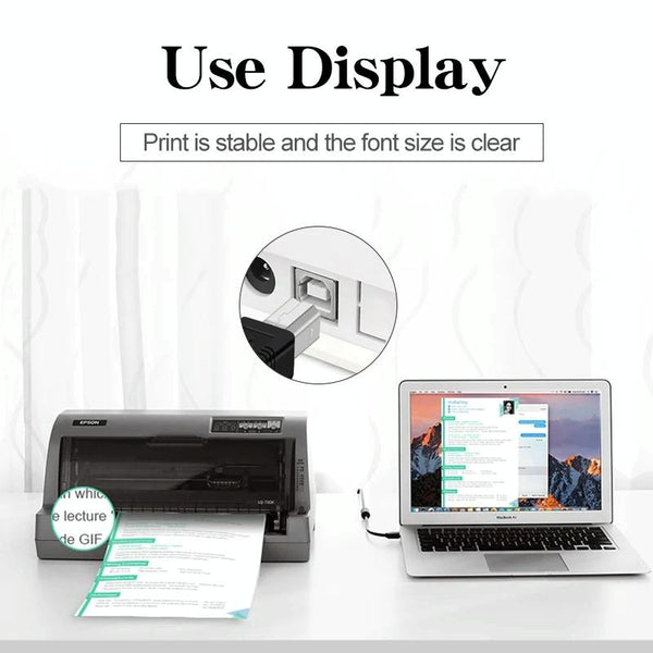 USB 2.0 A Male to B Male Extension / Data Transfer / Printer Cable, Length: 4.5m