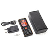 UNIWA S2 IP68 Rugged Keypad Phone, 2.4 inch Mediatek MT6261, 2500mAh Battery, 21 Keys, Network: 2G (Black+Orange)
