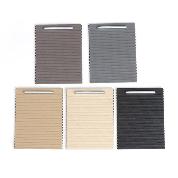 Car Center Console Water Cup Holder Cover Trim for Volkswagen Magotan / CC / Passat, Left Driving (Grey)