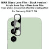 For Samsung Galaxy S24 FE 5G imak High Definition Integrated Glass Lens Film Black Version