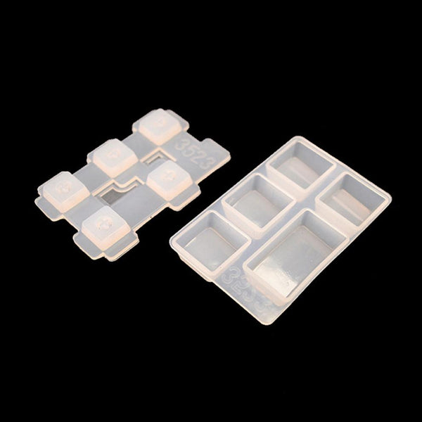2 PCS DIY Keycap Silicone Mold OEM Mechanical Keyboard Silicone Mold, Style: MD3523