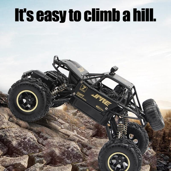 2.4GHz 4WD Double Motors Off-Road Climbing Car Remote Control Vehicle, Model:6141(Silver)