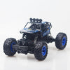 HD6026 1:16 Large Alloy Climbing Car Mountain Bigfoot Cross-country Four-wheel Drive Remote Control Car Toy, Size: 28cm(Blue)
