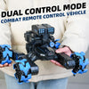 DM-528 Four-wheel Battle Blooming Tire Spray Remote Control Car, Specification:Single Control Water Bomb(Green)