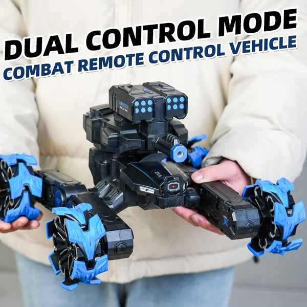 DM-528 Four-wheel Battle Blooming Tire Spray Remote Control Car, Specification:Single Control Water Bomb(Green)