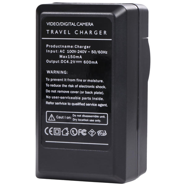 Digital Camera Battery Charger for CANON NB6L(Black)