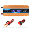 Carmaer Modified Sine Wave 24V to 220V 1600W Car Multi-function Double Digital Display Inverter Household Power Converter