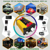 SOLIKE TECH 300W Modified Sine Wave Inverter with Bluetooth MP3/FM Multimedia Player 12V to 220V
