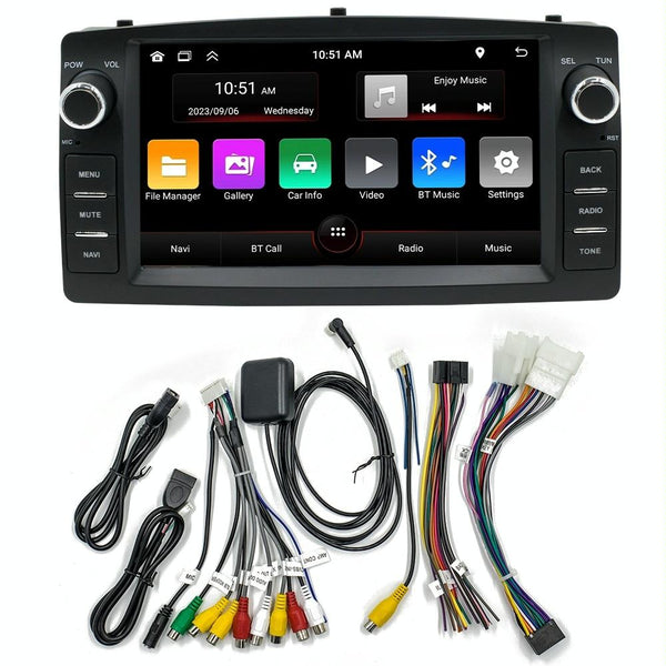 For BYD F3 7 inch Car Android Navigation Bluetooth FM Radio, Memory: 1+32G