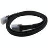 SAS36P SFF-8087 to SAS36P Cable Motherboard Server Hard Disk Data Cable, Color: Black 0.7m