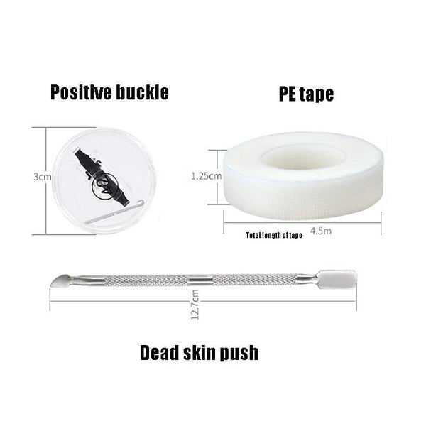 Orthopedic Buckle Toe Nail Groove Ingrown Nail Corrector, Style:No. 42, Specifications:Set