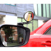 3R-095 Auxiliary Rear View Mirror Car Adjustable Blind Spot Mirror Wide Angle Auxiliary Rear View Side Mirror for Right Mirror(Black)