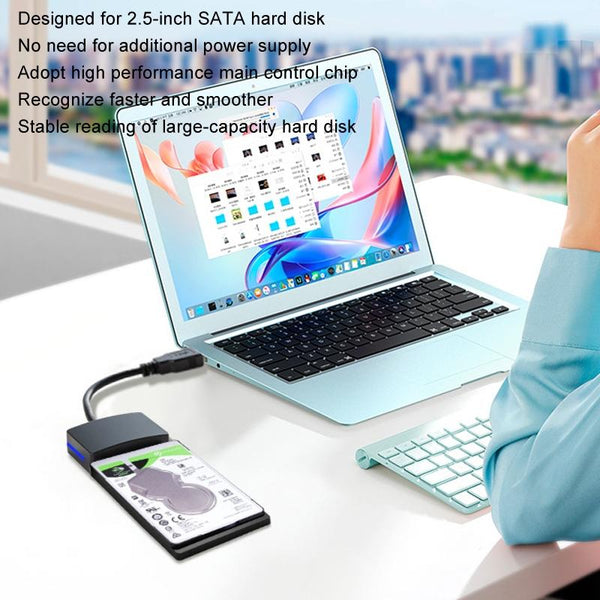 SATA To USB3.0 Easy Drive Cable 2.5 Inch SSD Solid State Drive Universal Connection Cable Converter Reader