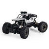 HD6026 1:16 Large Alloy Climbing Car Mountain Bigfoot Cross-country Four-wheel Drive Remote Control Car Toy, Size: 28cm(Silver)