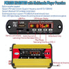 SOLIKE TECH 300W Modified Sine Wave Inverter with Bluetooth MP3/FM Multimedia Player 12V to 220V
