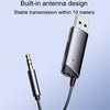AUX Car Bluetooth Receiver Adapter 3.5mm Cell Phone Computer Connector With TF Card Slot