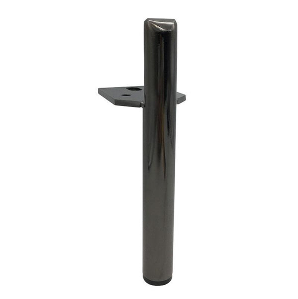 LH-D012-01 Cylindrical Metal Furniture Support Legs, Height: 15cm(Matte Black)
