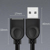 JINGHUA U021E Male To Female Adapter USB 2.0 Extension Cable Phone Computer Converter Cord, Length: 1.5m