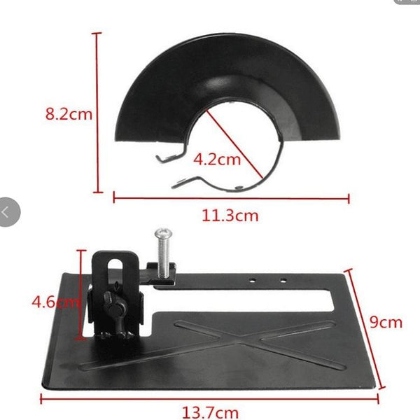 Angle Grinder Special Cutting Bracket Protective Cover Angle Grinder Cutting Machine Accessories, Model:Angle grinder guard