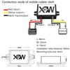 XWST DC 12/24V To 5V Converter Step-Down Vehicle Power Module, Specification: 12/24V To 5V 1A Medium Rubber Shell