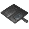 5.5-6.3 Inch Universal Crazy Horse Texture 360 Degree Rotating Carry Case with Holder & Card Slot for Galaxy Mega 6.3 / i9200(Black)
