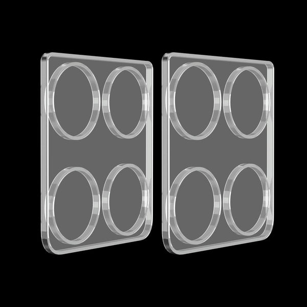 For OnePlus 10T / Ace Pro 5G 2pcs ENKAY Hat-Prince 9H Rear Camera Lens Tempered Glass Film