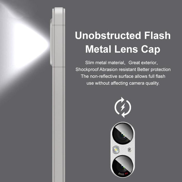 For Sony Xperia 5 V IMAK Metal Armor Premium Camera Protector Film(Black)