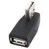 USB 2.0 AM to AF Adapter with 90 Degree Angle, Support OTG Function