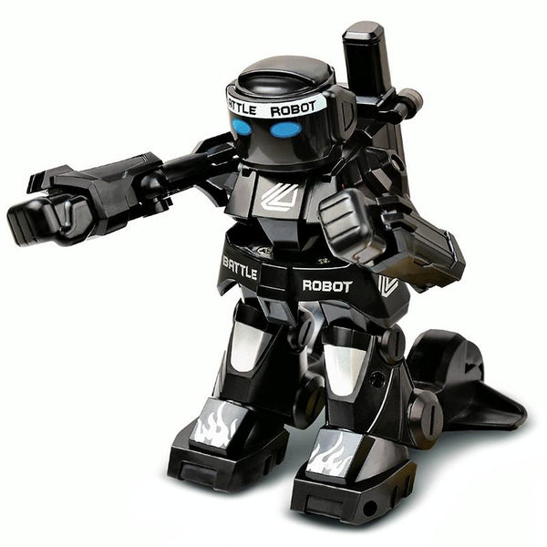 777-615 Battle RC Robot 2.4G Body Sense Remote Control Toys For Kids Gift Toy Model Mini Smart Robot Battle Toys For Boys(White)