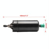 Car 140L/H High Flow In-Line Injection Fuel Pump External Electric Fuel Pump Flow 0580464038 for Mercedes-Benz / Renault / Peugeot / Opel / BMW / Citroen(Black)