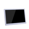 15-inch Digital Photo Frame Electronic Photo Frame Ultra-narrow Side Support 1080P Wall-mounted Advertising Machine(White)