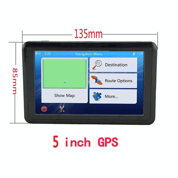 Q5 Car 5 inch HD TFT Touch Screen GPS Navigator Support TF Card / MP3 / FM Transmitter, Specification:Australia Map