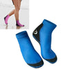 DIVE & SAIL 1.5mm Neoprene + Nylon Snorkeling Socks Diving Socks Anti-slip Anti-scratch Beach Socks, Size:M  (36-38)(Men Blue)