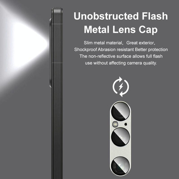 For Sony Xperia 1 VI IMAK Metal Armor Premium Camera Protector Film(Green)